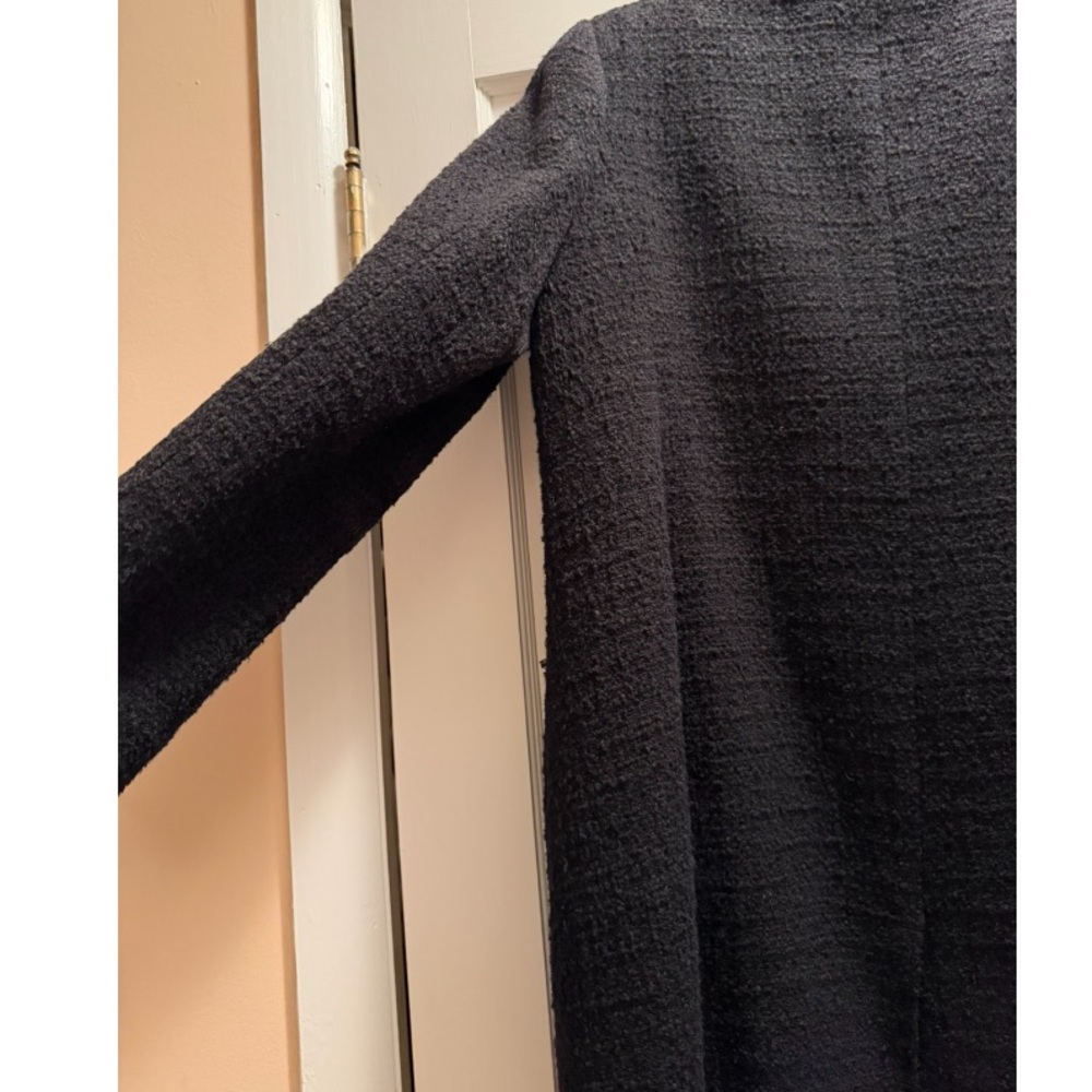 J. Crew Black Tweed wool blend Women's Blazer - Picture 8 of 10